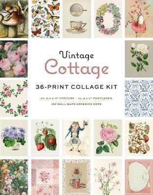 Vintage Cottage Wall Collage Kit Insight Editions Insight Editions