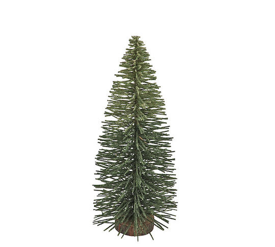 Christmas Decorative Wooden Tree 30 cm Green