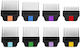 Wahl Wide Clipper Blade Guide Combs Set 8 Pieces