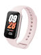Fixed Silikonarmband Xiaomi Smart Band 8 Active/9 Active Rosa