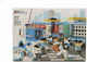 Police Truck Motorcycle Police Officer Building Blocks for Ages 3+ 91 Pieces