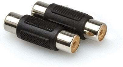 Hosa RCA-Buchse auf RCA-Buchse Adapter 2 Stück