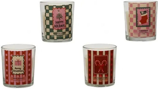 Hpe Scented Christmas Candle 8.4 × 10.2 Cm 170 G