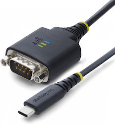 StarTech 1P1FFC-USB-C-SERIAL USB-C male σε Serial female