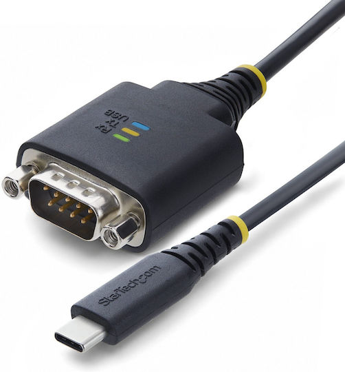 StarTech 1P1FFC-USB-C-SERIAL USB-C Male to Serial Female Converter Gold