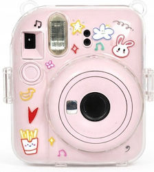 Loveinstant Fuji Instax Mini 12 Hartschalen-Schutzhülle mit Trageriemen Rosa Loveinstant Fuji Instax Mini 12 Hartschalen-Schutzhülle mit Trageriemen Rosa