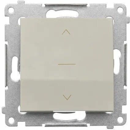 Schneider Electric Waterproof Recessed Roller Shutter Wall Switch Without Frame