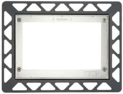 Tece Montageplatte Chrom 9.240.649