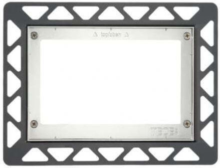 Tece Montageplatte Chrom 9.240.649