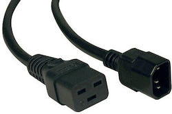 Eaton Iec IEC C14 / IEC C19 - IEC C14 / IEC C19 Cable 2m Μαύρο Eaton Iec IEC C14 / IEC C19 - IEC C14 / IEC C19 Cable 2m Μαύρο