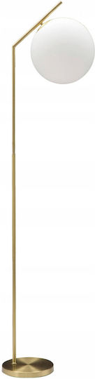 Mauro Ferretti Floor Lamp H179cm with E27 Bulb Holder Gold