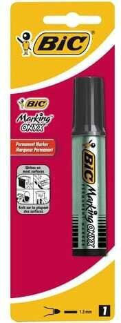 BIC Ανεξίτηλος Μαρκαδόρος Μαύρος
