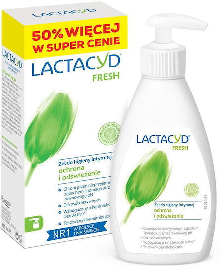 Lactacyd Fresh Gel for Gentle Cleansing of the Intimate Area 387 g
