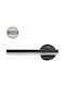 Domoletti Modern Wall Lamp with Integrated LED and Natural White Light Black