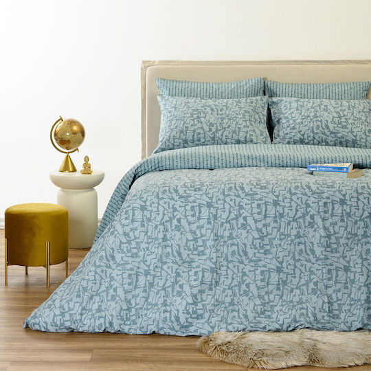 Melinen Ultra Storm Bettbezug Baumwolle Einzel 165x245 Ultra Storm Blau