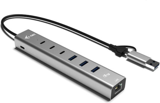 i-tec Hub 10 Θυρών USB 3.2 με σύνδεση USB-C / Ethernet