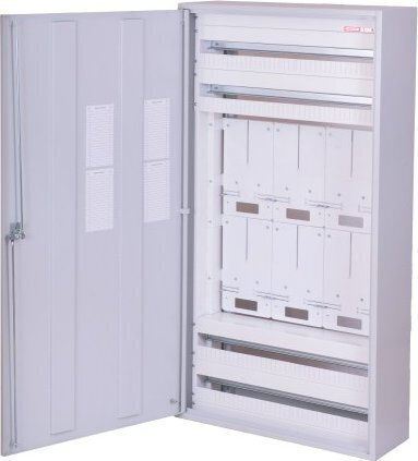 Karwasz Wall-Mounted Electrical Panel, 4 Rows, 36 Modules