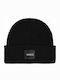 Beanie Men's Knitted Beanie in Black