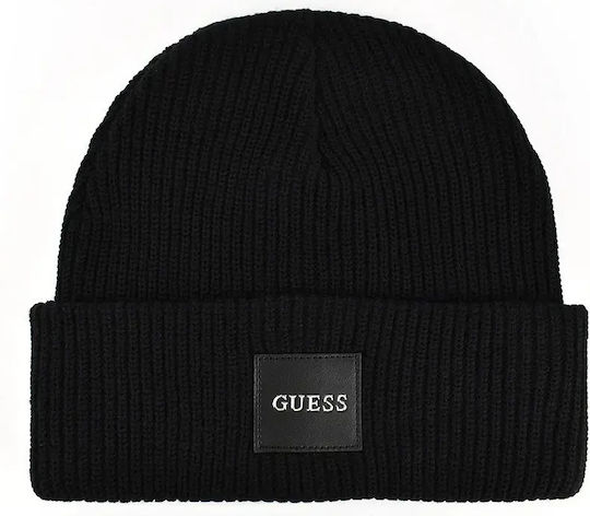 Beanie Men's Knitted Beanie in Black