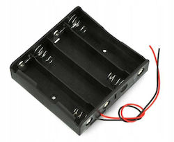 Lamex Batteriehalter für 4 × 18650 Lx3217