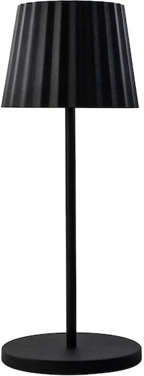 Verlo Table Lamp LED with Black Shade and Base