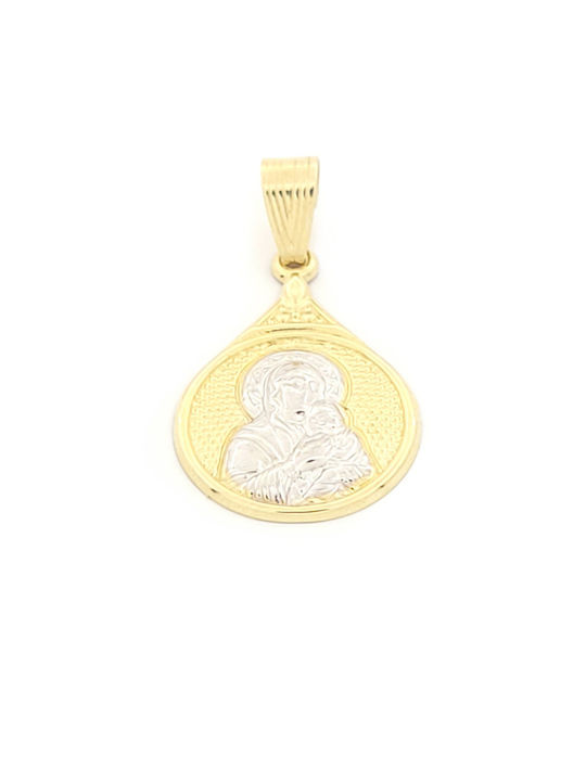 Charm Talisman Lacrimă din Aur de 9K