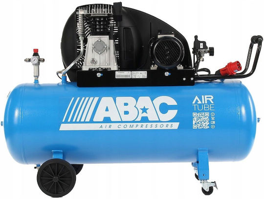 Abac Pro Τριφασικό Κομπρεσέρ Αέρος 95dB με Αεροφυλάκιο 200lt