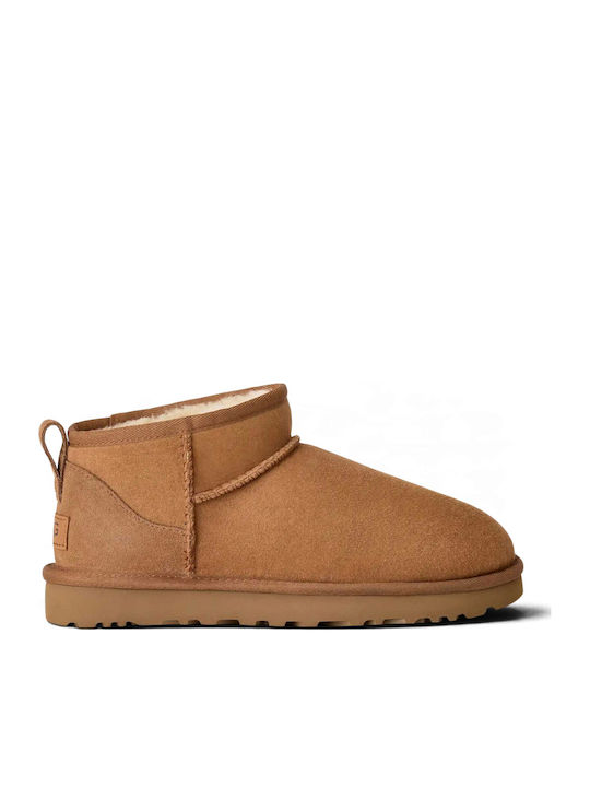 UGG Classic Ultra Mini Damen-Stiefeletten Braun