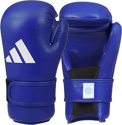 adidas Wako Competition Boxing Gloves Blue