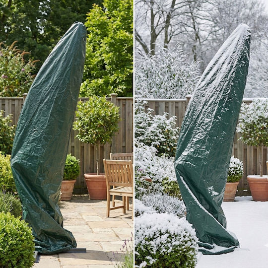 Progarden Waterproof Protective Umbrella Cover 220x45 cm in Green Colour