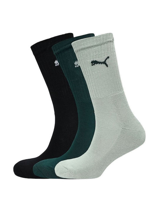 PUMA Dobotex Αθλητικές Κάλτσες Πράσινες 3 Ζεύγη