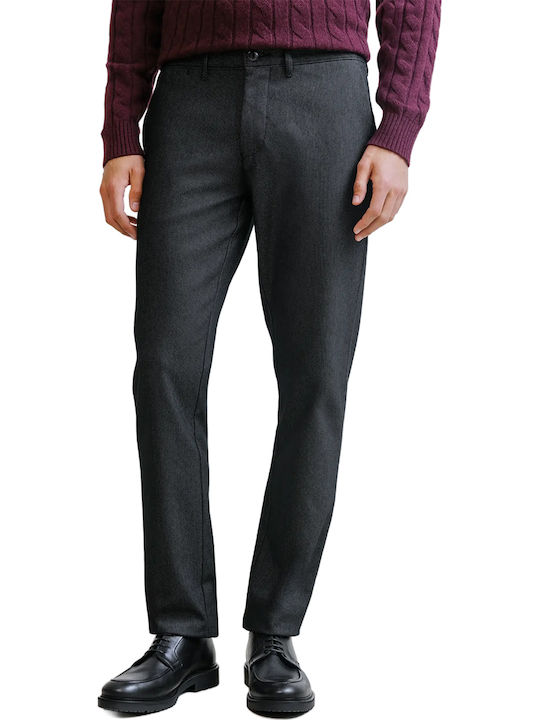 Pantaloni Chino Slim Fit pentru bărbați Negri
