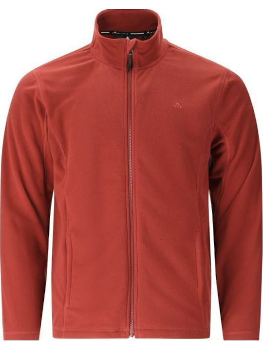 Herren-Fleecejacke Madder Brown
