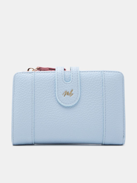 Large Women's Wallet Light Blue