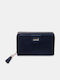 Large Women's Wallet Navy Blue