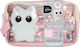 Derform Kids Stationery Set with Pencil, Sharpener, Eraser, Notebook, Pen and Pencil Case 10 Pieces