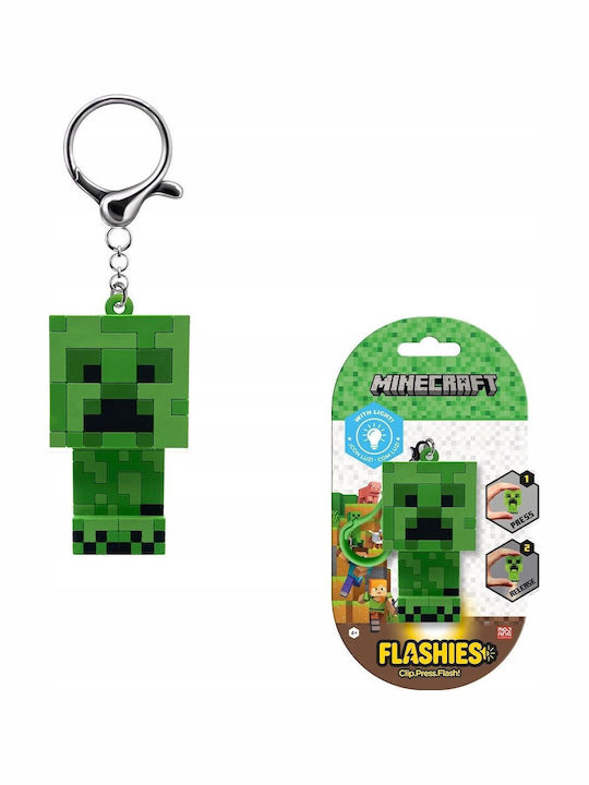 Minecraft Keychain with LED