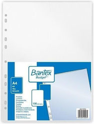 Bantex Buzunare Pentru Dosare Din Plastic Pentru Documente A4 Cu Foițe De Legătorie 100 Bucăți Bantex Buzunare Pentru Dosare Din Plastic Pentru Documente A4 Cu Foițe De Legătorie 100 Bucăți