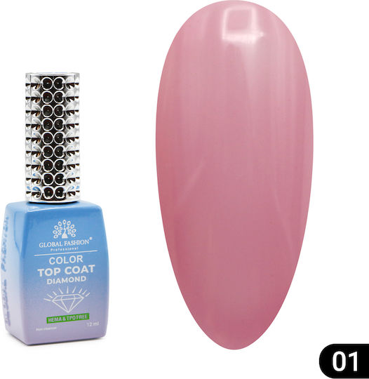 Colortop Топ Лак / База за Лак за Обикновени Лакове 12ml 01