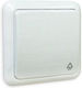 Harry Potter Recessed Wall Switch Without Frame White