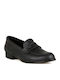 Leather Women's Loafers in Black