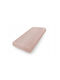 Matex King Size Fitted Sheet 190x200cm Powder Pink