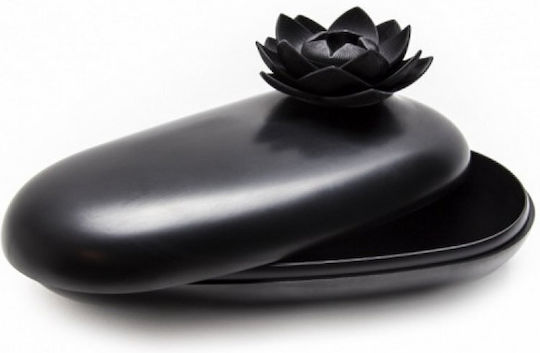 Qualy Plastic Black Lunch Box