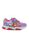 Kinder-Sneaker mit Lichtern in Flieder
