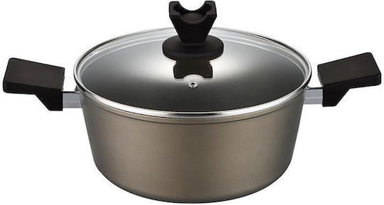 Lumarko Aston Tiefer Aluminium-Kochtopf 2,1 l / 20 cm