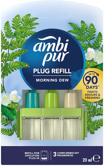 Ambi Pur 3volution Nachfüllpack für elektrischen Raumduftspender Morning Dew 20 ml