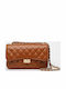 Brown Leather Women's Shoulder Bag