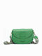 Green Leather Women's Shoulder Bag