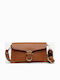 Brown Leather Women's Shoulder Bag