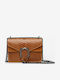 Leather Women's Shoulder Bag Suede Brown